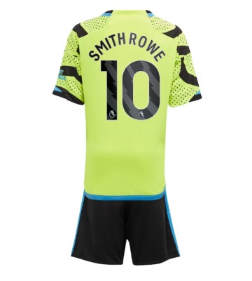 Arsenal Emile Smith Rowe #10 Replika Babytøj Udebanesæt Børn 2023-24 Kortærmet (+ Korte bukser)